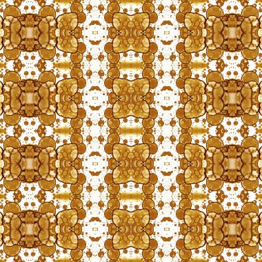 Kusursuz kaleydoskop deseni. Soyut etnik köken. Kusursuz bir doku. Yaratıcı bir geçmiş. Çizimler