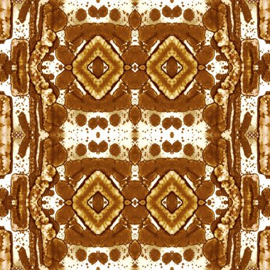 Kusursuz kaleydoskop deseni. Soyut etnik köken. Kusursuz bir doku. Yaratıcı bir geçmiş. Çizimler