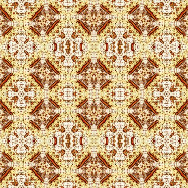 Kusursuz kaleydoskop deseni. Soyut etnik köken. Kusursuz bir doku. Yaratıcı bir geçmiş. Çizimler