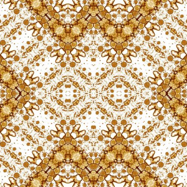 Kusursuz kaleydoskop deseni. Soyut etnik köken. Kusursuz bir doku. Yaratıcı bir geçmiş. Çizimler