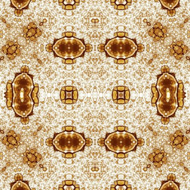 Kusursuz kaleydoskop deseni. Soyut etnik köken. Kusursuz bir doku. Yaratıcı bir geçmiş. Çizimler