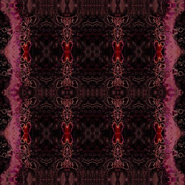 Kusursuz kaleydoskop deseni. Soyut etnik köken. Kusursuz bir doku. Yaratıcı bir geçmiş. Çizimler