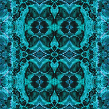 Kusursuz kaleydoskop deseni. Soyut etnik köken. Kusursuz bir doku. Yaratıcı bir geçmiş. Çizimler