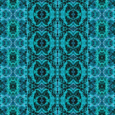 Kusursuz kaleydoskop deseni. Soyut etnik köken. Kusursuz bir doku. Yaratıcı bir geçmiş. Çizimler