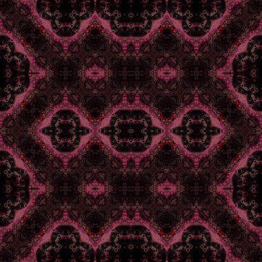 Kusursuz kaleydoskop deseni. Soyut etnik köken. Kusursuz bir doku. Yaratıcı bir geçmiş. Çizimler