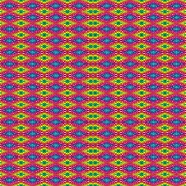 Kusursuz kaleydoskop deseni. Soyut etnik köken. Kusursuz bir doku. Yaratıcı bir geçmiş. Çizimler