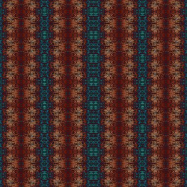 Kusursuz kaleydoskop deseni. Soyut etnik köken. Kusursuz bir doku. Yaratıcı bir geçmiş. Çizimler