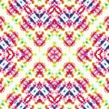 Kusursuz kaleydoskop deseni. Soyut etnik köken. Kusursuz bir doku. Yaratıcı bir geçmiş. Çizimler