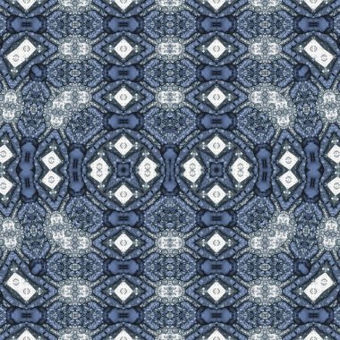 Kusursuz kaleydoskop deseni. Soyut etnik köken. Kusursuz bir doku. Yaratıcı bir geçmiş. Çizimler