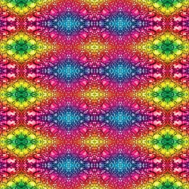 Kusursuz kaleydoskop deseni. Soyut etnik köken. Kusursuz bir doku. Yaratıcı bir geçmiş. Çizimler