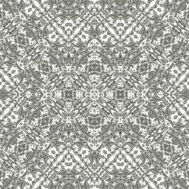 Kusursuz kaleydoskop deseni. Soyut etnik köken. Kusursuz bir doku. Yaratıcı bir geçmiş. Çizimler