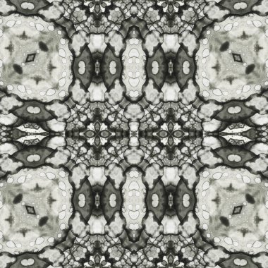 Kusursuz kaleydoskop deseni. Soyut etnik köken. Kusursuz bir doku. Yaratıcı bir geçmiş. Çizimler