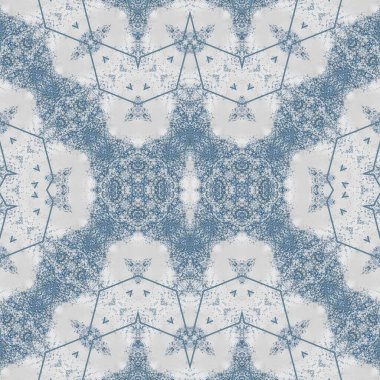 Kusursuz kaleydoskop deseni. Soyut etnik köken. Kusursuz bir doku. Yaratıcı bir geçmiş. Çizimler
