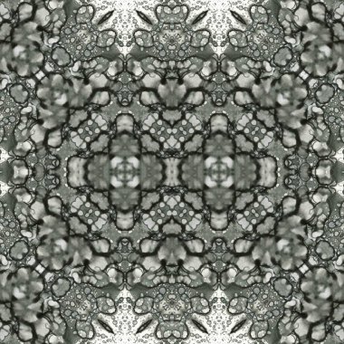 Kusursuz kaleydoskop deseni. Soyut etnik köken. Kusursuz bir doku. Yaratıcı bir geçmiş. Çizimler