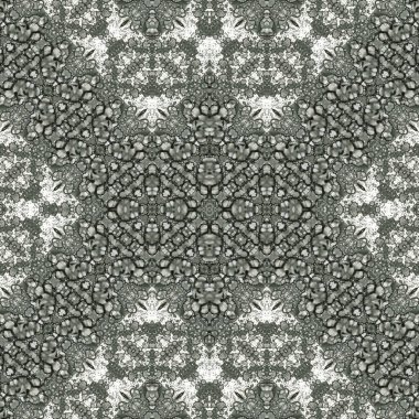 Kusursuz kaleydoskop deseni. Soyut etnik köken. Kusursuz bir doku. Yaratıcı bir geçmiş. Çizimler