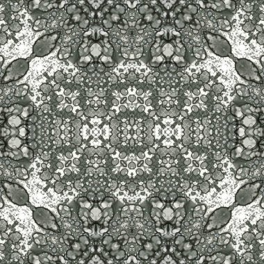 Kusursuz kaleydoskop deseni. Soyut etnik köken. Kusursuz bir doku. Yaratıcı bir geçmiş. Çizimler