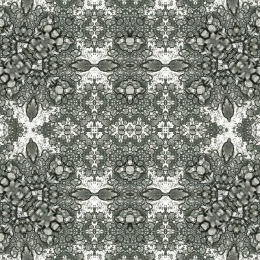 Kusursuz kaleydoskop deseni. Soyut etnik köken. Kusursuz bir doku. Yaratıcı bir geçmiş. Çizimler