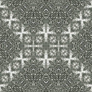 Kusursuz kaleydoskop deseni. Soyut etnik köken. Kusursuz bir doku. Yaratıcı bir geçmiş. Çizimler