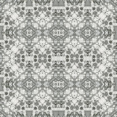 Kusursuz kaleydoskop deseni. Soyut etnik köken. Kusursuz bir doku. Yaratıcı bir geçmiş. Çizimler