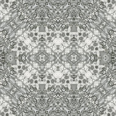 Kusursuz kaleydoskop deseni. Soyut etnik köken. Kusursuz bir doku. Yaratıcı bir geçmiş. Çizimler