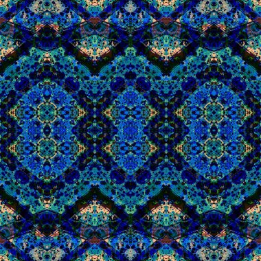 Kusursuz kaleydoskop deseni. Soyut etnik köken. Kusursuz bir doku. Yaratıcı bir geçmiş. Çizimler