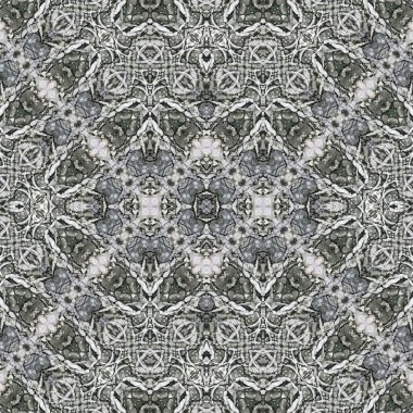 Kusursuz kaleydoskop deseni. Soyut etnik köken. Kusursuz bir doku. Yaratıcı bir geçmiş. Çizimler