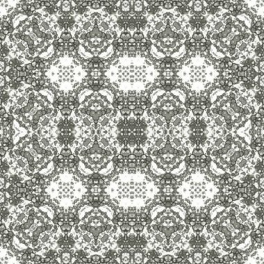 Kusursuz kaleydoskop deseni. Soyut etnik köken. Kusursuz bir doku. Yaratıcı bir geçmiş. Çizimler