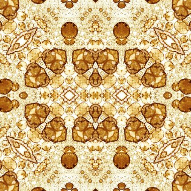 Kusursuz kaleydoskop deseni. Soyut etnik köken. Kusursuz bir doku. Yaratıcı bir geçmiş. Çizimler