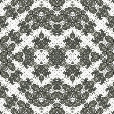 Kusursuz kaleydoskop deseni. Soyut etnik köken. Kusursuz bir doku. Yaratıcı bir geçmiş. Çizimler