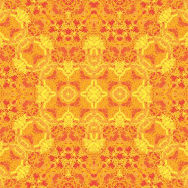 Kusursuz kaleydoskop deseni. Soyut etnik köken. Kusursuz bir doku. Yaratıcı bir geçmiş. Çizimler