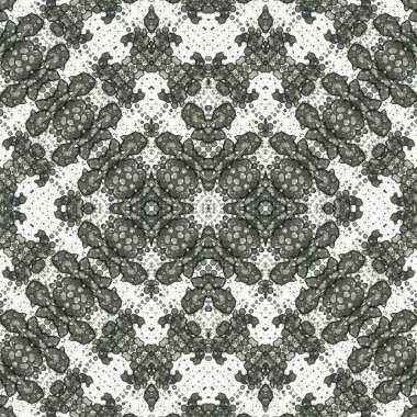 Kusursuz kaleydoskop deseni. Soyut etnik köken. Kusursuz bir doku. Yaratıcı bir geçmiş. Çizimler