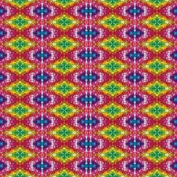 Kusursuz kaleydoskop deseni. Soyut etnik köken. Kusursuz bir doku. Yaratıcı bir geçmiş. Çizimler