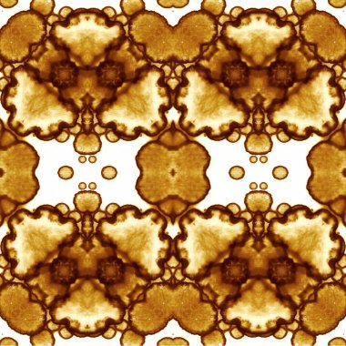 Kusursuz kaleydoskop deseni. Soyut etnik köken. Kusursuz bir doku. Yaratıcı bir geçmiş. Çizimler