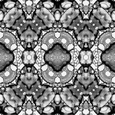 Kusursuz kaleydoskop deseni. Soyut etnik köken. Kusursuz bir doku. Yaratıcı bir geçmiş. Çizimler