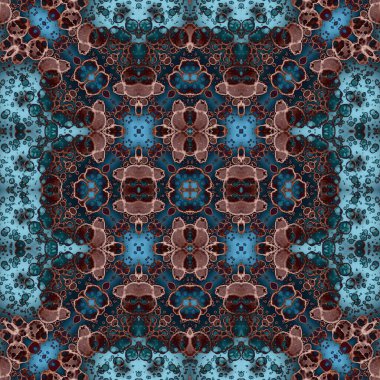 Kusursuz soyut desen. Soyut sanat geçmişi. Kaotik doku. Yaratıcı desen