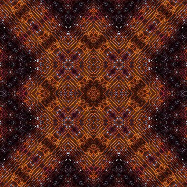 Kusursuz sanat modeli. Soyut arkaplan. Yaratıcı doku. Etnik desen