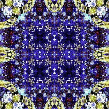 Kusursuz sanat modeli. Soyut arkaplan. Yaratıcı doku. Etnik desen