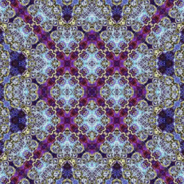 Kusursuz sanat modeli. Soyut arkaplan. Yaratıcı doku. Etnik desen