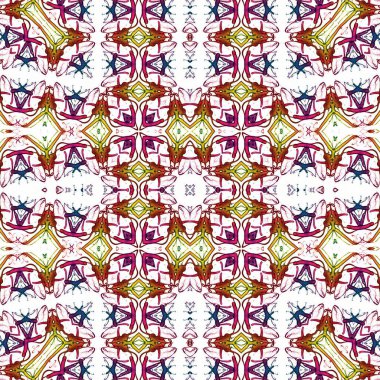 Kusursuz sanat modeli. Soyut arkaplan. Yaratıcı doku. Etnik desen