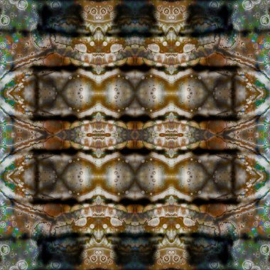 Kusursuz soyut desen. Soyut sanat geçmişi. Kaotik doku. Yaratıcı desen