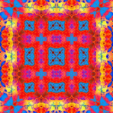 Kusursuz soyut desen. Soyut sanat geçmişi. Kaotik doku. Yaratıcı desen