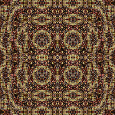 Kusursuz sanat modeli. Soyut arkaplan. Yaratıcı doku. Etnik desen