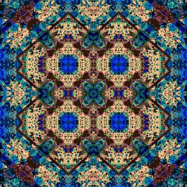 Kusursuz sanat modeli. Soyut arkaplan. Yaratıcı doku. Etnik desen