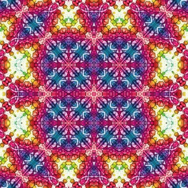 Kusursuz sanat modeli. Soyut arkaplan. Yaratıcı doku. Etnik desen