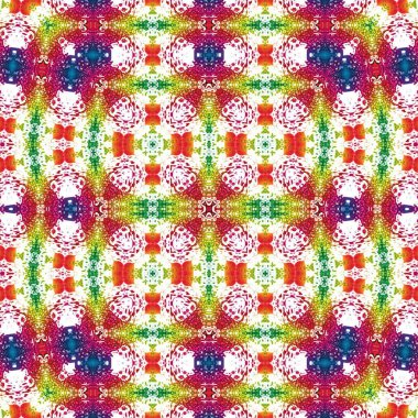 Kusursuz sanat modeli. Soyut arkaplan. Yaratıcı doku. Etnik desen