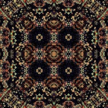 Kusursuz sanat modeli. Soyut arkaplan. Yaratıcı doku. Etnik desen