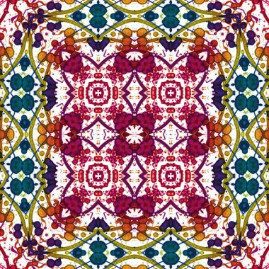 Kusursuz soyut desen. Soyut sanat geçmişi. Kaotik doku. Yaratıcı desen