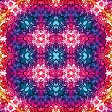 Kusursuz sanat modeli. Soyut arkaplan. Yaratıcı doku. Etnik desen