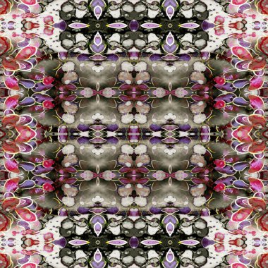 Kusursuz soyut desen. Soyut sanat geçmişi. Kaotik doku. Yaratıcı desen