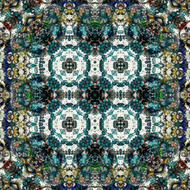 Kusursuz sanat modeli. Soyut arkaplan. Yaratıcı doku. Etnik desen